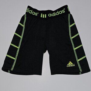 Adidas Climalite Black Green Destiny Softball Sliding Shorts Padded Girl XS READ